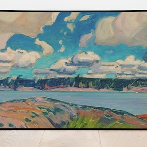 Georgian Bay by J.E.H MacDonalds| Wall Decor Art Poster| Framed Art Print| Art Canvas| Wall Art Print