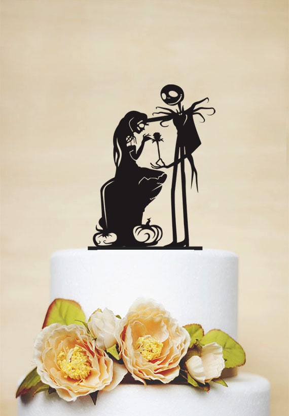 Wedding Cake Topperjack And Sally Cake Toppercustom Cake Etsy Wedding Cake Topperjack And Sally Cake Toppercustom Cake Etsy