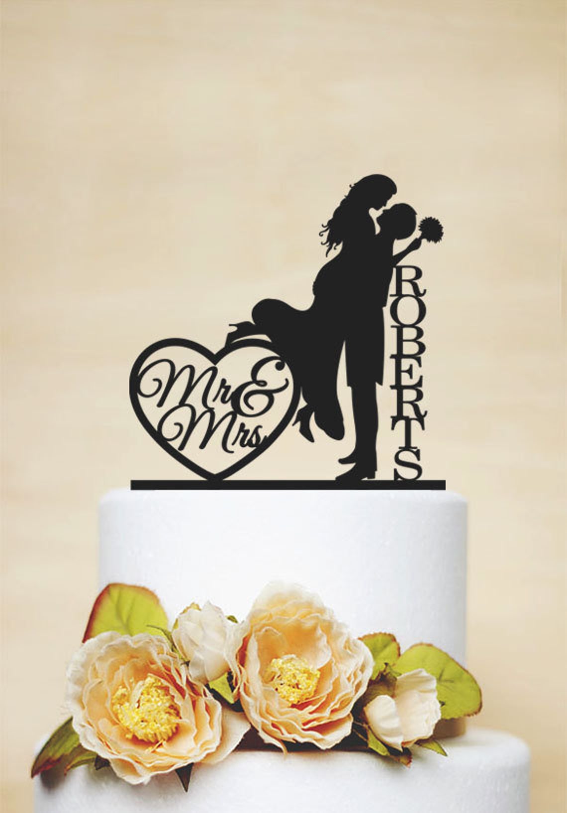 Wedding Cake Topper Custom Wedding Cake Topper Last Topper Etsy