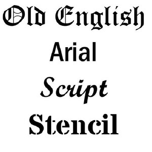 Please select one of these fonts to be embroidered on your patch. If no font is selected patch will come with Arial font.