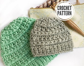 Star-Crossed Lovers Beanie **Pattern Only. Crochet Beanie Pattern. Fitted Hat Pattern. Intermediate Crochet Pattern. Toque Pattern. PDF