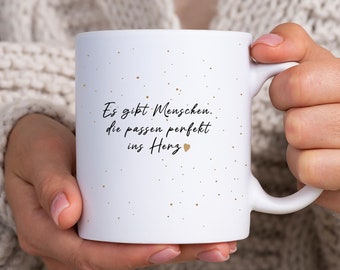 Taza personalizada "Hay personas que llegan al corazón" | Regalo para novia | Regalo para novio | Regalo de San Valentín
