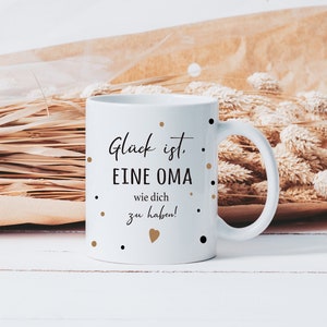 Handmade mug "Happiness is having a grandma like you" | Gift for grandma | Mug for grandma | Gift for Mother's Day