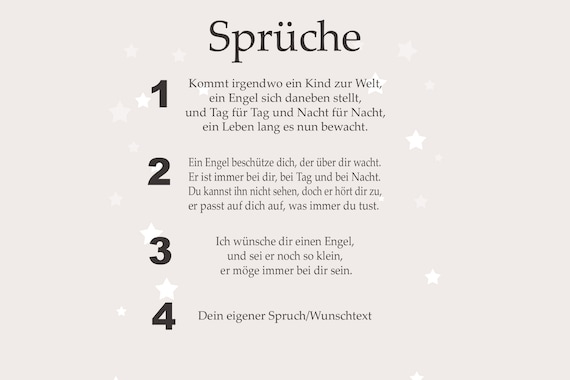 Persönliches Schutzengel Bild Für Kinder