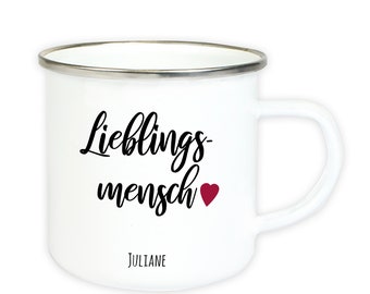Personalizable cup favorite person - on request with name