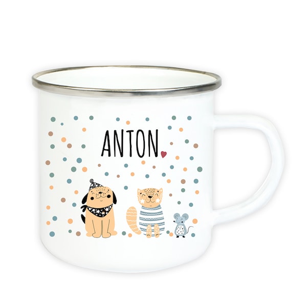Personalized mug for children with name - personal gift for children