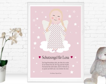 Personal guardian angel picture for children