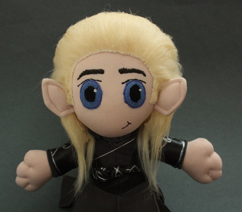Legolas The Hobbit Lord of the Rings Plush Doll Plushie Toy Orlando Bloom