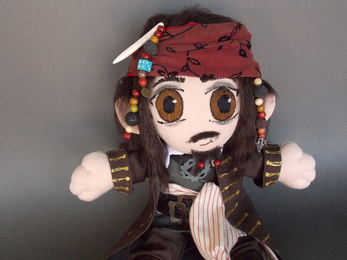 jack sparrow plush