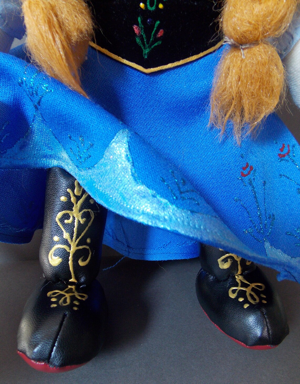 Anna Disney Frozen Plush Doll Plushie Toy | Etsy