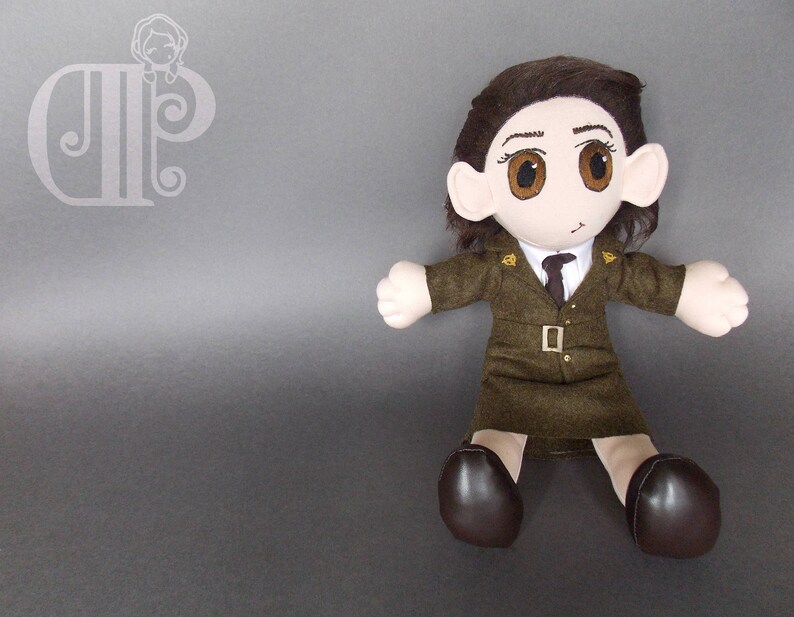 Peggy Carter Captain America Plush Doll Plushie Toy | Etsy
