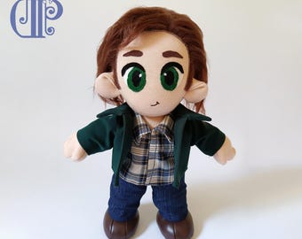 Sam Winchester Supernatural Doll Plushie Toy Jared Padalecki NEW DESIGN