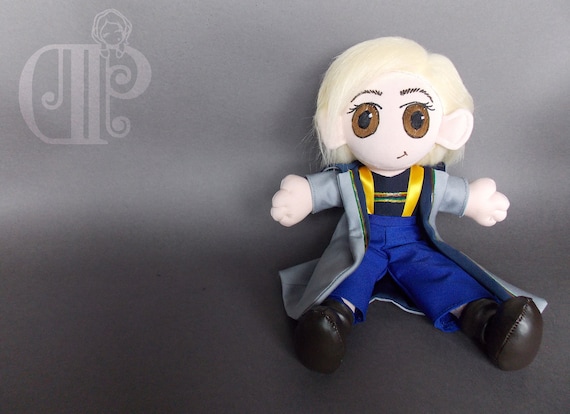 Thirteenth Doctor Doctor Who Doll Plushie Toy Jodie Whittaker Etsy