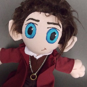 Frodo Baggins The Lord of the Rings Plush Doll Plushie Toy image 5