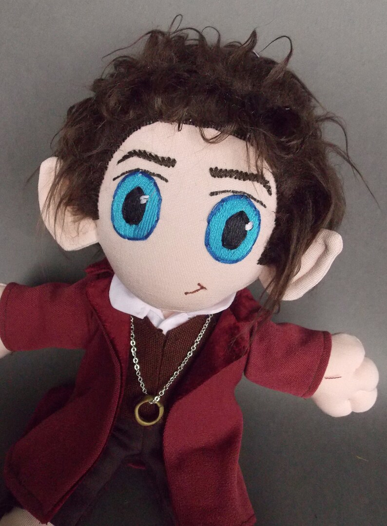 Frodo Baggins The Lord of the Rings Plush Doll Plushie Toy image 5