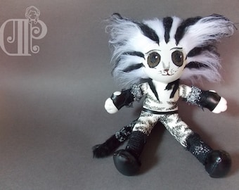 Mr. Mistoffelees From Cats Musical Plush Doll Plushie Toy - Etsy