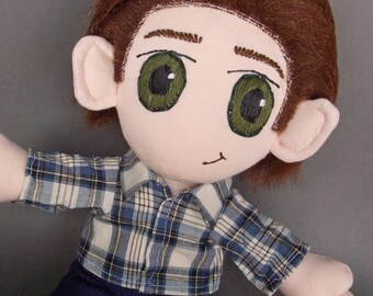 サム・ウィンチェスター スーパーナチュラル人形 ぬいぐるみ