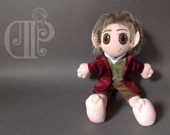 Bilbo Baggins The Hobbit Lord of the Rings Plush Doll Plushie Toy Martin Freeman