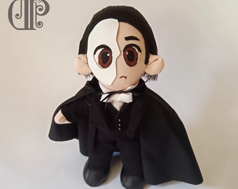 The Phantom from the Phantom of the Opera Musical Doll Plushie Toy NEW DESIGN