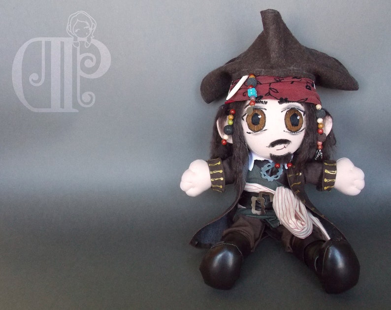 jack sparrow plush
