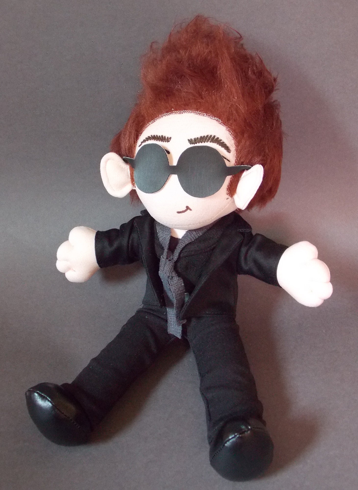 Crowley Good Omens Doll Plushie Toy - Etsy