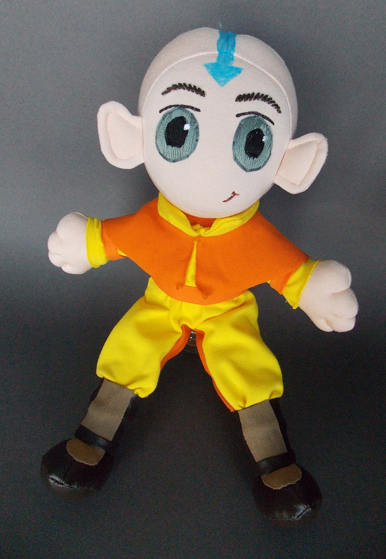 Aang Avatar the Last Airbender Plush Doll Plushie Toy | Etsy