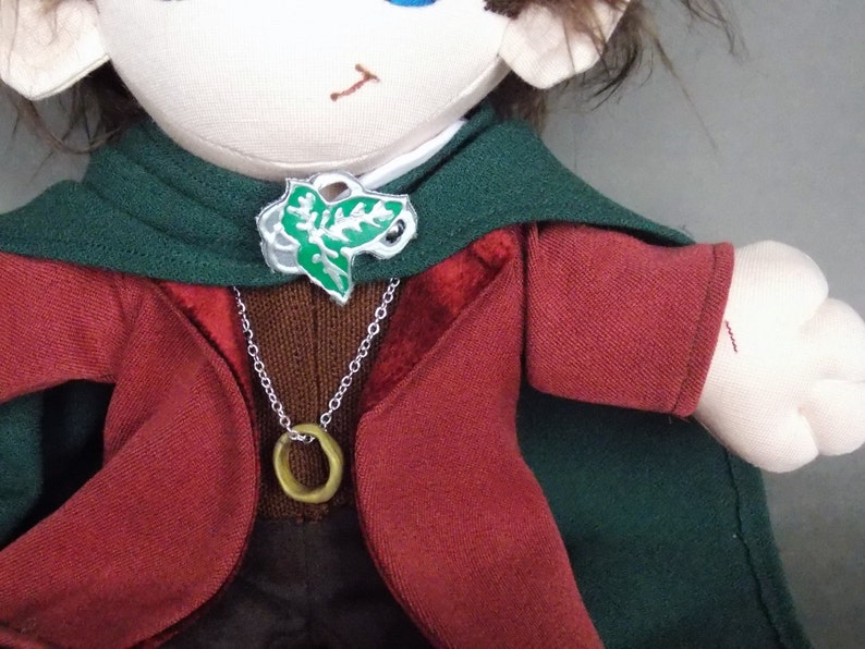 Frodo Baggins The Lord of the Rings Plush Doll Plushie Toy image 4