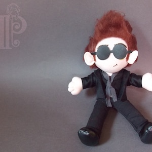 Crowley Good Omens Doll Plushie Toy image 1