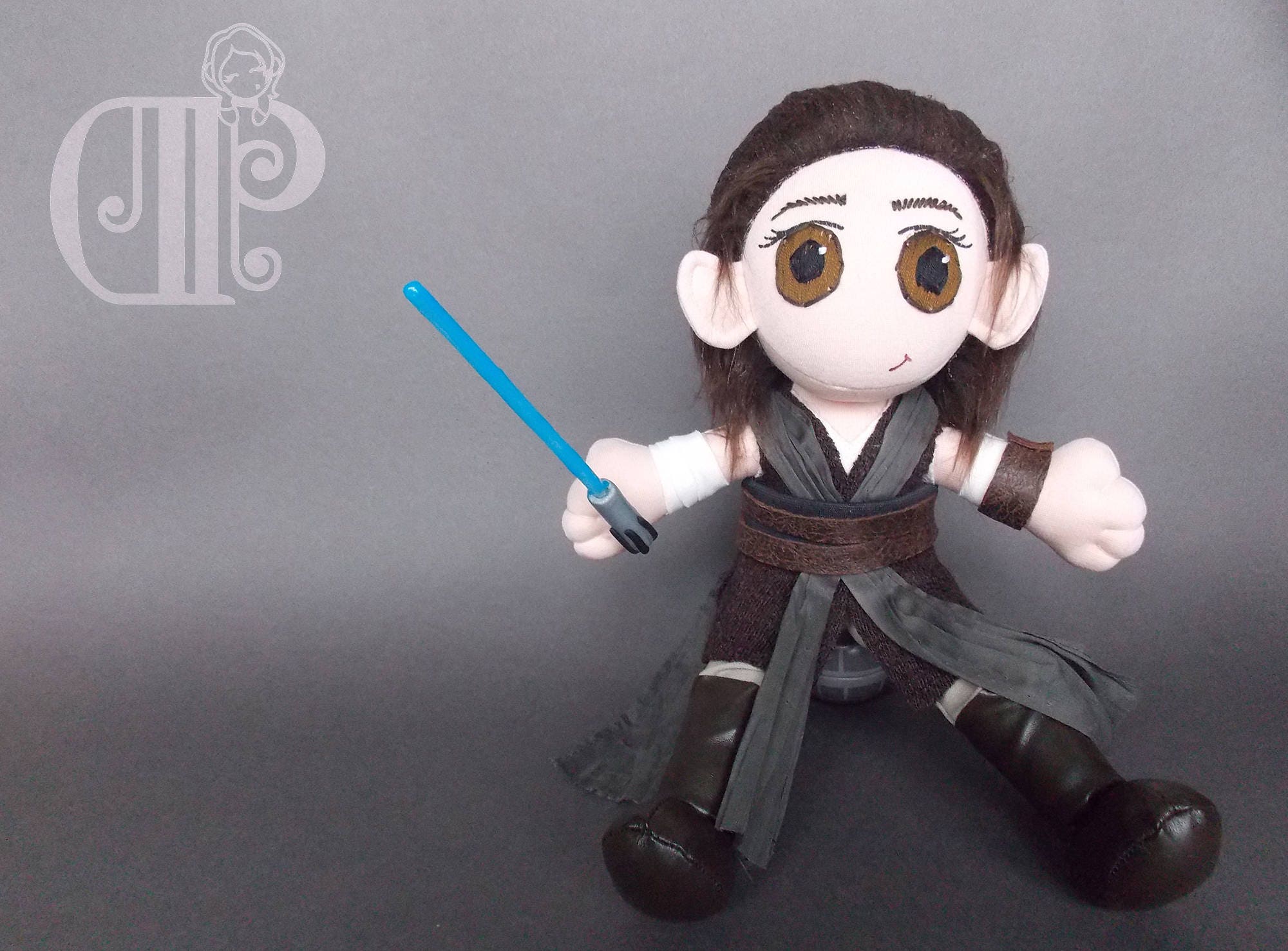 Rey Star Wars the Last Jedi Plush Doll Plushie Toy | Etsy