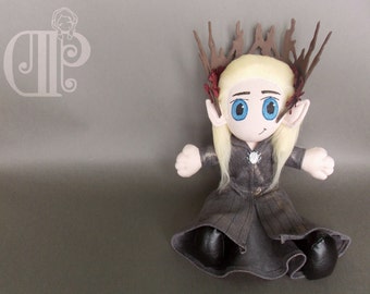 Thranduil Der Hobbit Herr der Ringe Plüsch Puppe Plushie Stofftier Lee Pace