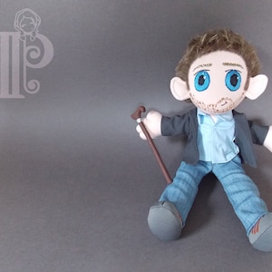 Dr Gregory House from House MD Doll Plushie Toy