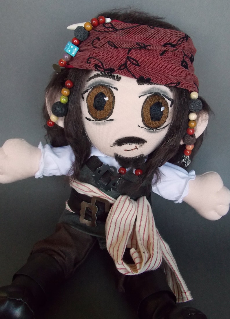 jack sparrow plush