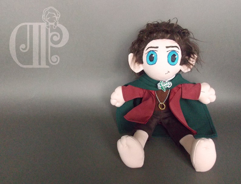 Frodo Baggins The Lord of the Rings Plush Doll Plushie Toy image 1