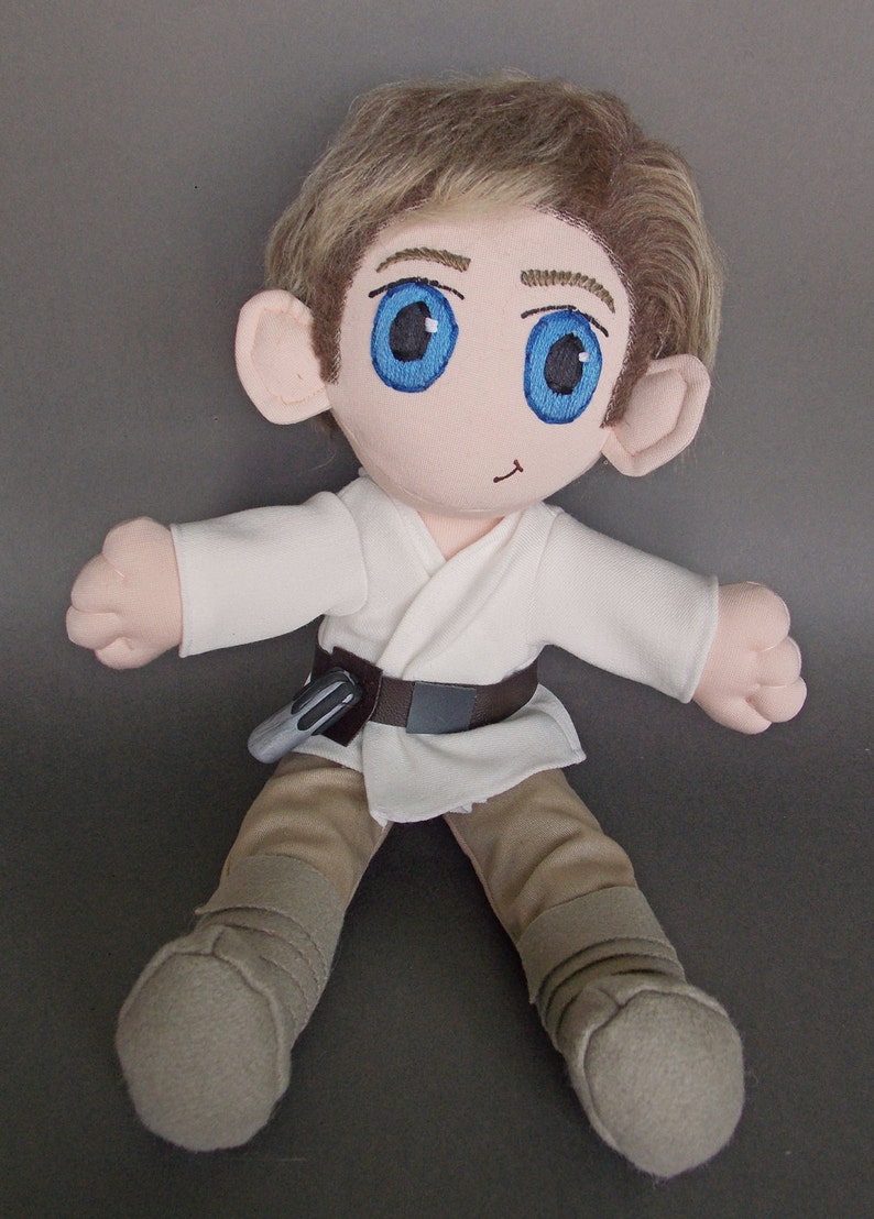 Luke Skywalker Star Wars Plush Doll Plushie Toy | Etsy