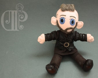 Ragnar Lothbrok The Vikings Doll Plushie Toy Travis Fimmel