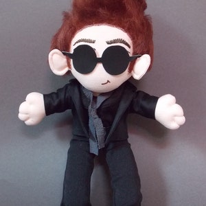 Crowley Good Omens Doll Plushie Toy image 6