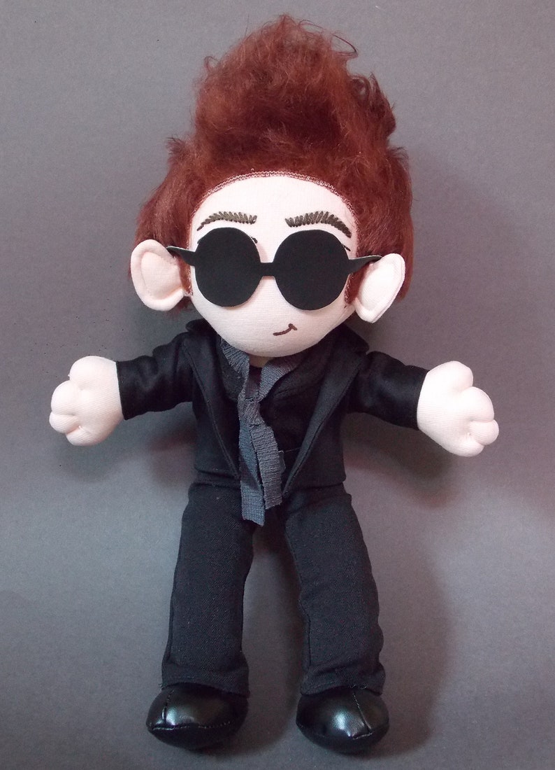Crowley Good Omens Doll Plushie Toy image 6