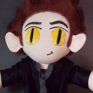 Crowley Good Omens Doll Plushie Toy image 7