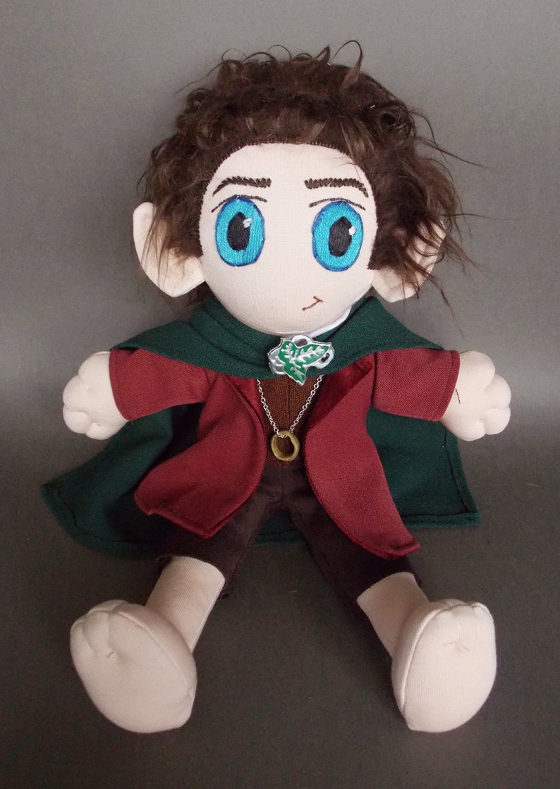 Frodo Baggins The Lord of the Rings Plush Doll Plushie Toy image 3