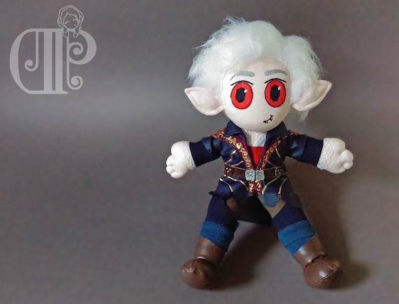 Astarion Plush | Baldur's Gate 3 | BG3 Inspired Plush - Etsy