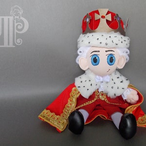 King George from Hamilton Musical Plush Doll Plushie Toy
