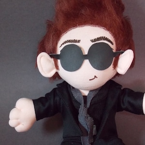 Crowley Good Omens Doll Plushie Toy image 4