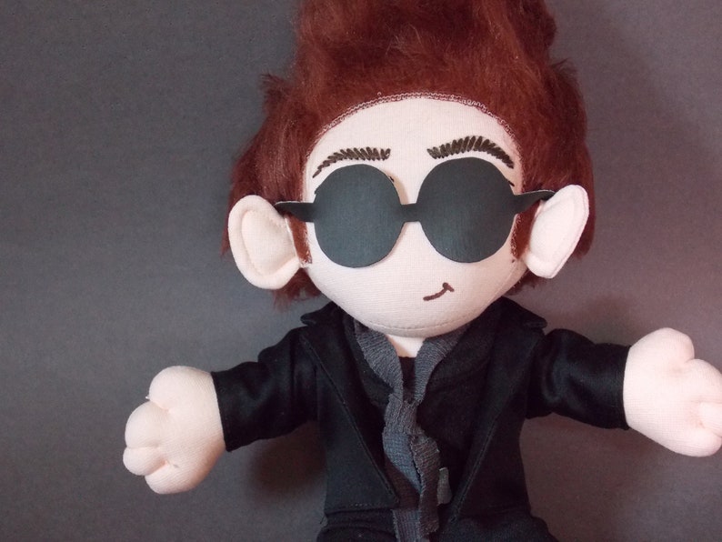 Crowley Good Omens Doll Plushie Toy image 4