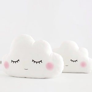 White cloud cushion ~ Baby and playroom decor ~ Cloud pillow for neutral nursery