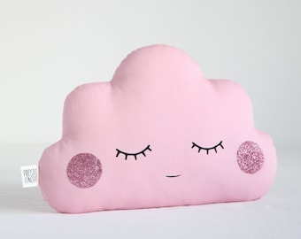 Pink cloud cushion ~ Gift for kids ~ Granddaughter gift