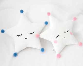 Coussins Enfant Nuage Lune Etoile Pour Deco Par Prostoconcept