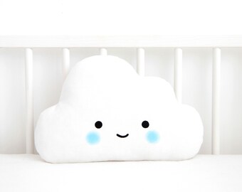 Children's Cloud Cushion - White - Home All