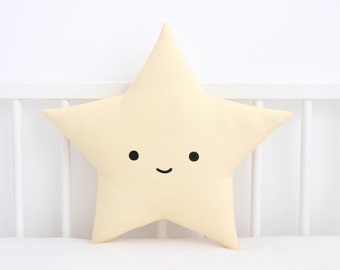 Moon cloud star cushions for nursery Star Pillow Star Cushion Nursery decor