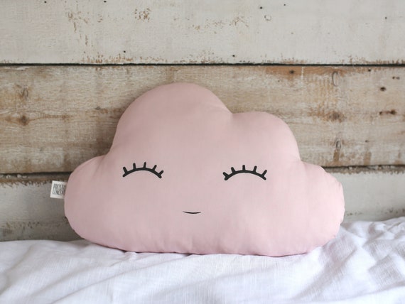 Pink Cloud Pillow Infant Cloud Cushion Toddler Room Decor 