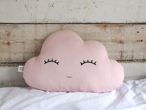 Pink Cloud Pillow Infant Cloud Cushion Toddler Room Decor 